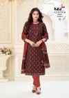 Ajarakh Vol 1 By Kala Cotton Readymade Kurti With Bottom Dupatta 